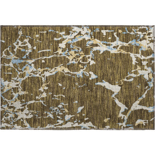 Piper Looms Mayfield Stripes AMF1046 Coffee Machine Washable Area Rug Scatter Main Image