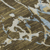 Piper Looms Mayfield Stripes AMF1046 Coffee Machine Washable Area Rug Swatch Image