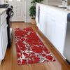 Piper Looms Mayfield Stripes AMF1046 Red Machine Washable Area Rug Runner Lifestyle Image Feature