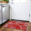 Piper Looms Mayfield Stripes AMF1046 Red Machine Washable Area Rug Scatter Lifestyle Image Feature