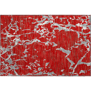 Piper Looms Mayfield Stripes AMF1046 Red Machine Washable Area Rug Scatter Main Image