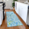 Piper Looms Mayfield Stripes AMF1046 Sky Machine Washable Area Rug Runner Lifestyle Image Feature