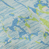 Piper Looms Mayfield Stripes AMF1046 Sky Machine Washable Area Rug Swatch Image