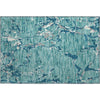 Piper Looms Mayfield Stripes AMF1046 Teal Machine Washable Area Rug Scatter Main Image