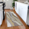 Piper Looms Mayfield Waves AMF1047 Beige Machine Washable Area Rug Runner Lifestyle Image Feature