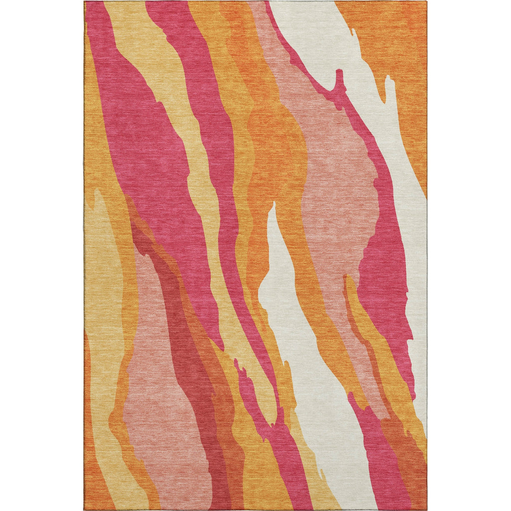 Piper Looms Mayfield Waves AMF1047 Blush Machine Washable Area Rug main image