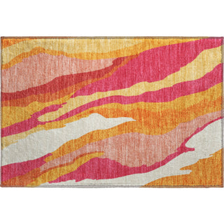 Piper Looms Mayfield Waves AMF1047 Blush Machine Washable Area Rug Scatter Main Image