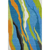 Piper Looms Mayfield Waves AMF1047 Denim Machine Washable Area Rug main image
