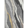 Piper Looms Mayfield Waves AMF1047 Gray Machine Washable Area Rug main image