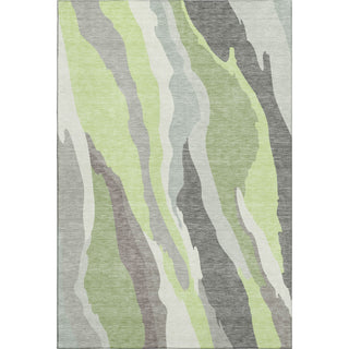 Piper Looms Mayfield Waves AMF1047 Mint Machine Washable Area Rug main image