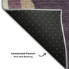 Piper Looms Mayfield Waves AMF1047 Plum Machine Washable Area Rug Backing Image