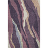 Piper Looms Mayfield Waves AMF1047 Plum Machine Washable Area Rug main image