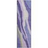 Piper Looms Mayfield Waves AMF1047 Purple Machine Washable Area Rug Runner Main Image