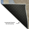 Piper Looms Mayfield Waves AMF1047 Taupe Machine Washable Area Rug Backing Image
