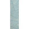 Piper Looms Mayfield Lines AMF1048 Aqua Machine Washable Area Rug Runner Main Image