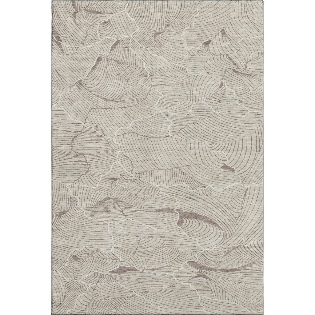 Piper Looms Mayfield Lines AMF1048 Beige Machine Washable Area Rug main image