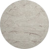 Piper Looms Mayfield Lines AMF1048 Beige Machine Washable Area Rug Round Main Image