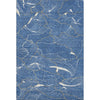 Piper Looms Mayfield Lines AMF1048 Blue Machine Washable Area Rug main image