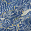 Piper Looms Mayfield Lines AMF1048 Blue Machine Washable Area Rug Swatch Image