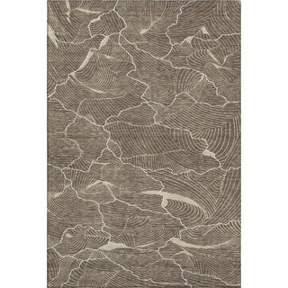 Piper Looms Mayfield Lines AMF1048 Brown Machine Washable Area Rug main image