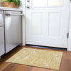 Piper Looms Mayfield Lines AMF1048 Gold Machine Washable Area Rug Scatter Lifestyle Image Feature