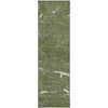 Piper Looms Mayfield Lines AMF1048 Olive Machine Washable Area Rug Runner Main Image