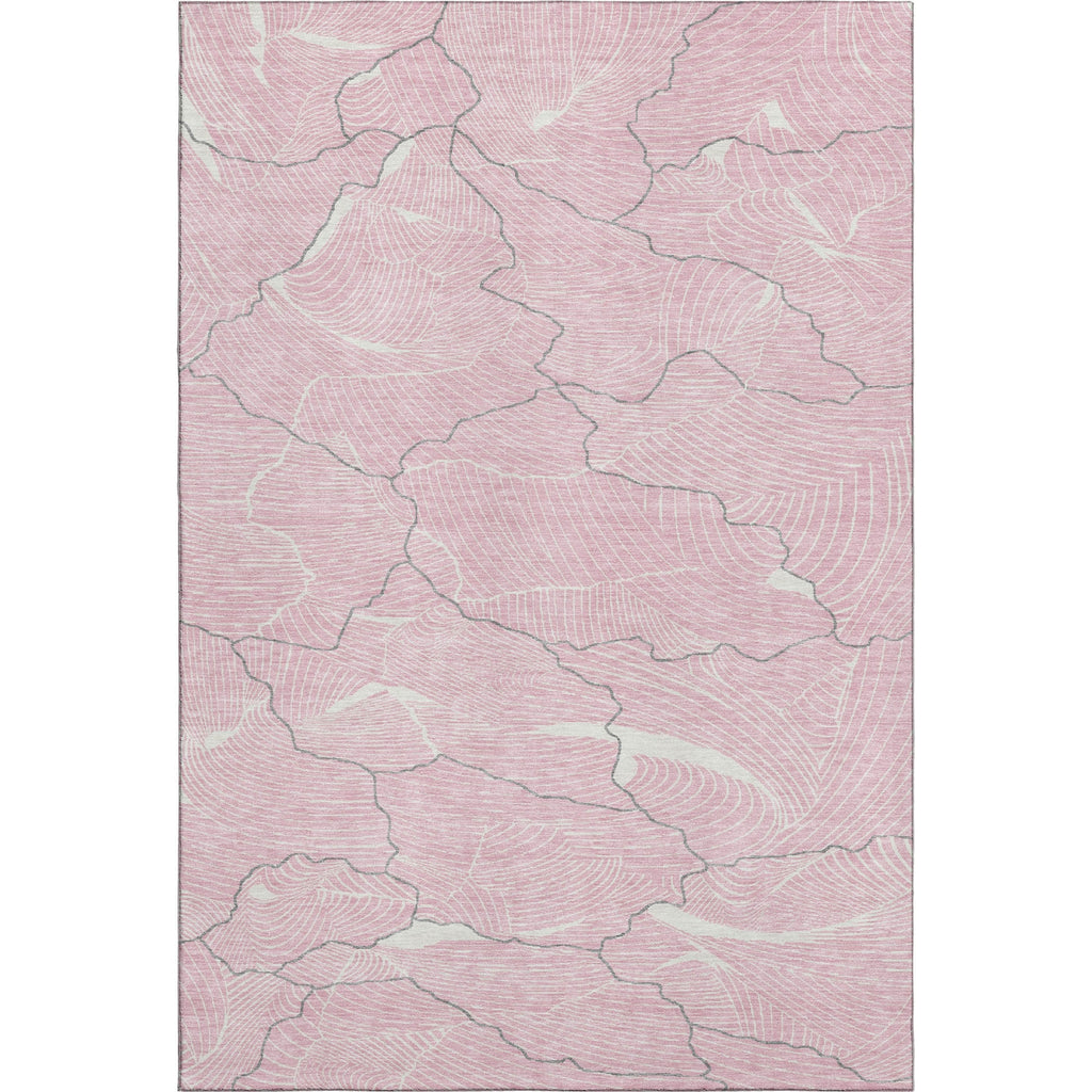 Piper Looms Mayfield Lines AMF1048 Pink Machine Washable Area Rug main image