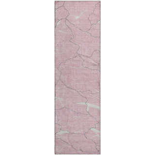 Piper Looms Mayfield Lines AMF1048 Pink Machine Washable Area Rug Runner Main Image