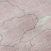 Piper Looms Mayfield Lines AMF1048 Pink Machine Washable Area Rug Swatch Image