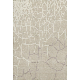 Piper Looms Mayfield Squares AMF1049 Beige Machine Washable Area Rug main image