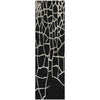 Piper Looms Mayfield Squares AMF1049 Black Machine Washable Area Rug Runner Main Image
