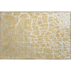 Piper Looms Mayfield Squares AMF1049 Gold Machine Washable Area Rug Scatter Main Image