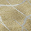 Piper Looms Mayfield Squares AMF1049 Gold Machine Washable Area Rug Swatch Image