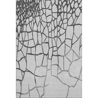 Piper Looms Mayfield Squares AMF1049 Gray Machine Washable Area Rug main image
