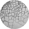 Piper Looms Mayfield Squares AMF1049 Gray Machine Washable Area Rug Round Main Image