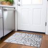 Piper Looms Mayfield Squares AMF1049 Gray Machine Washable Area Rug Scatter Lifestyle Image Feature
