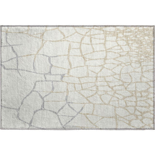 Piper Looms Mayfield Squares AMF1049 Ivory Machine Washable Area Rug Scatter Main Image