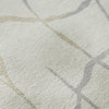 Piper Looms Mayfield Squares AMF1049 Ivory Machine Washable Area Rug Swatch Image