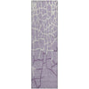 Piper Looms Mayfield Squares AMF1049 Lavender Machine Washable Area Rug Runner Main Image