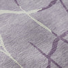 Piper Looms Mayfield Squares AMF1049 Lavender Machine Washable Area Rug Swatch Image