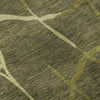 Piper Looms Mayfield Squares AMF1049 Olive Machine Washable Area Rug Swatch Image