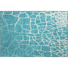 Piper Looms Mayfield Squares AMF1049 Teal Machine Washable Area Rug Scatter Main Image
