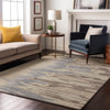 Piper Looms Mayfield Abstract AMF1050 Beige Machine Washable Area Rug Lifestyle Image Feature