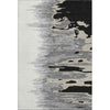 Piper Looms Mayfield Abstract AMF1050 Black Machine Washable Area Rug main image