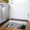 Piper Looms Mayfield Abstract AMF1050 Black Machine Washable Area Rug Scatter Lifestyle Image Feature