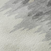 Piper Looms Mayfield Abstract AMF1050 Black Machine Washable Area Rug Swatch Image