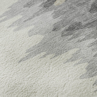 Piper Looms Mayfield Abstract AMF1050 Black Machine Washable Area Rug Swatch Image