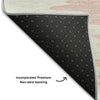 Piper Looms Mayfield Abstract AMF1050 Blush Machine Washable Area Rug Backing Image