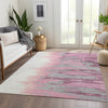 Piper Looms Mayfield Abstract AMF1050 Blush Machine Washable Area Rug Lifestyle Image Feature