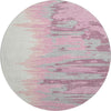 Piper Looms Mayfield Abstract AMF1050 Blush Machine Washable Area Rug Round Main Image